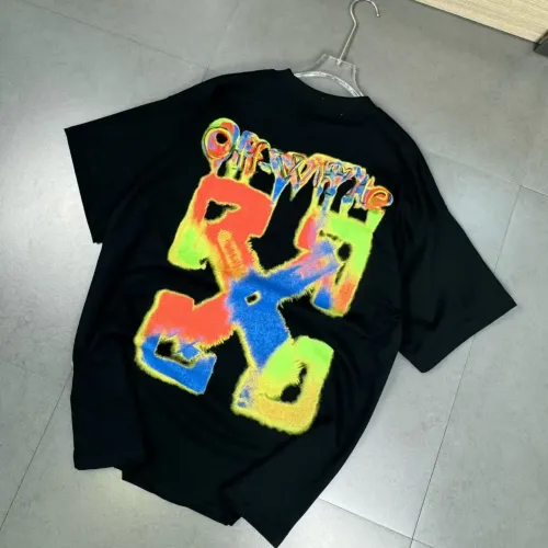 Wholesale Off-White T-Shirts Short Sleeved For Unisex #1402283 $32.00 USD, Wholesale Quality Replica Off-White T-Shirts