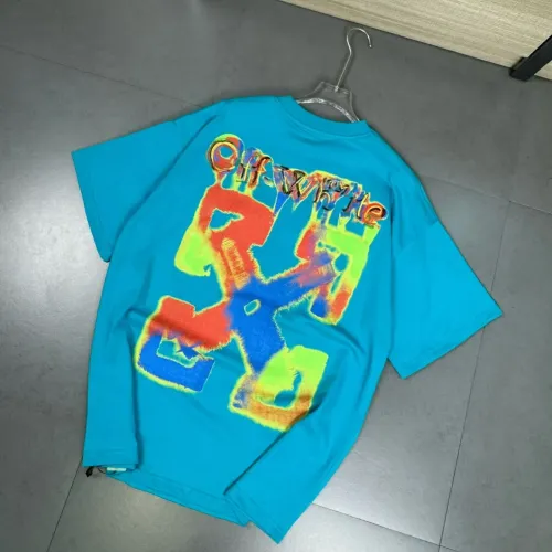 Wholesale Off-White T-Shirts Short Sleeved For Unisex #1402286 $32.00 USD, Wholesale Quality Replica Off-White T-Shirts