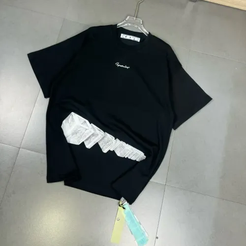 Replica Off-White T-Shirts Short Sleeved For Unisex #1402288 $32.00 USD for Wholesale