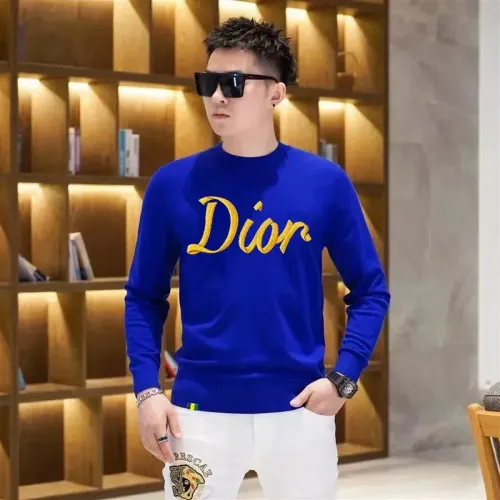 Wholesale Christian Dior Sweaters Long Sleeved For Men #1402383 $48.00 USD, Wholesale Quality Replica Christian Dior Sweaters