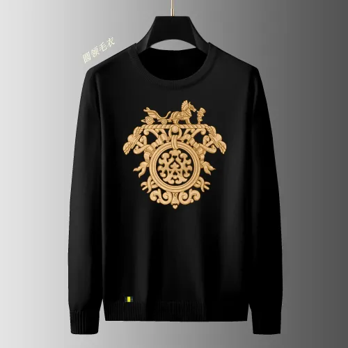 Wholesale Hermes Sweaters Long Sleeved For Men #1402397 $48.00 USD, Wholesale Quality Replica Hermes Sweaters