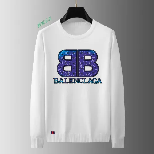 Wholesale Balenciaga Sweaters Long Sleeved For Men #1402407 $48.00 USD, Wholesale Quality Replica Balenciaga Sweaters