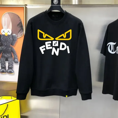 Wholesale Fendi Hoodies Long Sleeved For Men #1402475 $48.00 USD, Wholesale Quality Replica Fendi Hoodies