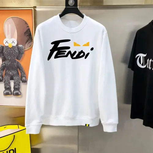Wholesale Fendi Hoodies Long Sleeved For Men #1402483 $48.00 USD, Wholesale Quality Replica Fendi Hoodies