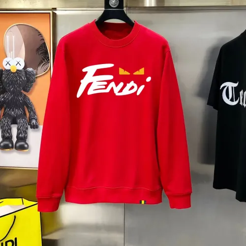 Wholesale Fendi Hoodies Long Sleeved For Men #1402485 $48.00 USD, Wholesale Quality Replica Fendi Hoodies