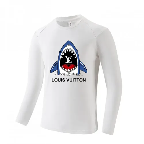 Wholesale Louis Vuitton LV T-Shirts Long Sleeved For Men #1402528 $42.00 USD, Wholesale Quality Replica Louis Vuitton LV T-Shirts