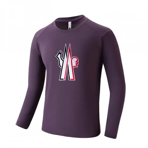 Wholesale Moncler T-Shirts Long Sleeved For Men #1402542 $42.00 USD, Wholesale Quality Replica Moncler T-Shirts