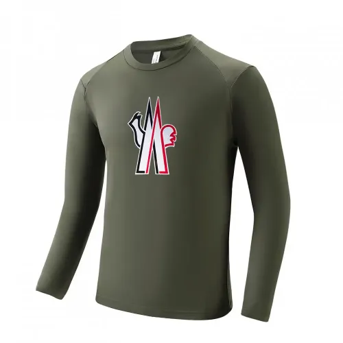 Wholesale Moncler T-Shirts Long Sleeved For Men #1402543 $42.00 USD, Wholesale Quality Replica Moncler T-Shirts