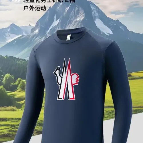 Wholesale Moncler T-Shirts Long Sleeved For Men #1402544 $42.00 USD, Wholesale Quality Replica Moncler T-Shirts