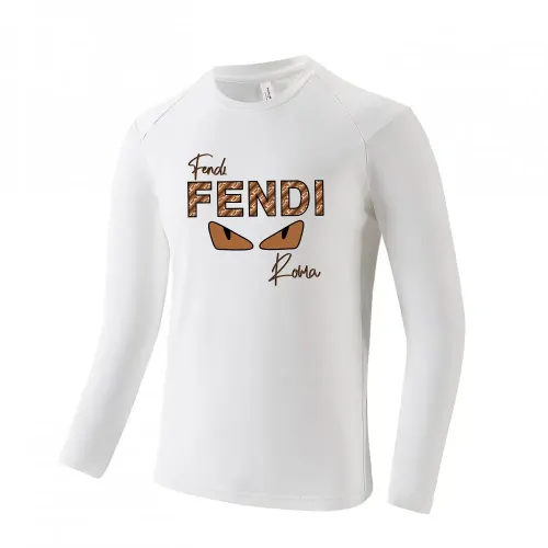 Wholesale Fendi T-Shirts Long Sleeved For Men #1402546 $42.00 USD, Wholesale Quality Replica Fendi T-Shirts