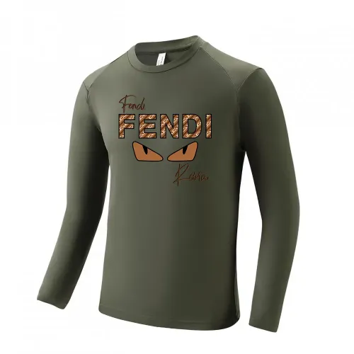 Wholesale Fendi T-Shirts Long Sleeved For Men #1402549 $42.00 USD, Wholesale Quality Replica Fendi T-Shirts