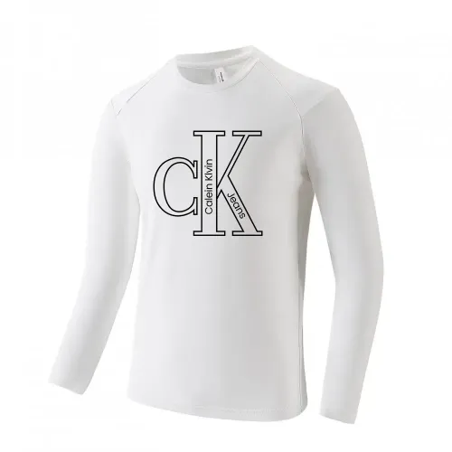Wholesale Calvin Klein CK T-Shirts Long Sleeved For Men #1402608 $42.00 USD, Wholesale Quality Replica Calvin Klein CK T-Shirts
