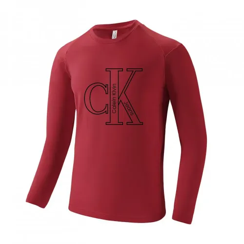 Wholesale Calvin Klein CK T-Shirts Long Sleeved For Men #1402609 $42.00 USD, Wholesale Quality Replica Calvin Klein CK T-Shirts