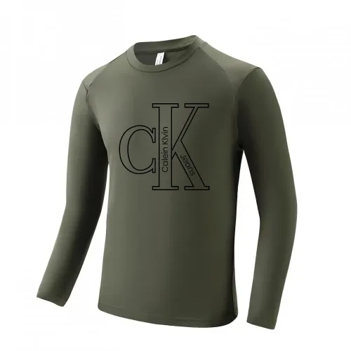 Wholesale Calvin Klein CK T-Shirts Long Sleeved For Men #1402613 $42.00 USD, Wholesale Quality Replica Calvin Klein CK T-Shirts