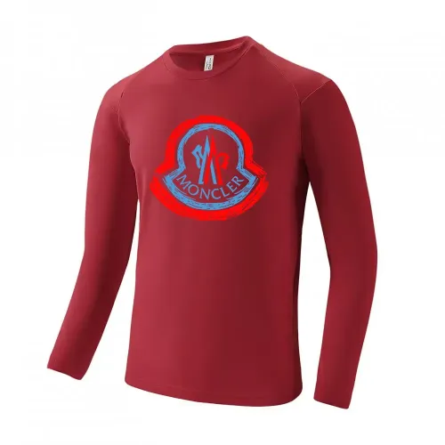 Wholesale Moncler T-Shirts Long Sleeved For Men #1402633 $42.00 USD, Wholesale Quality Replica Moncler T-Shirts