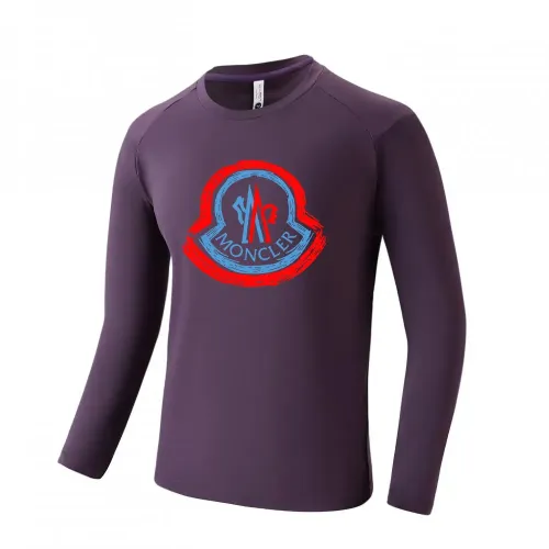 Wholesale Moncler T-Shirts Long Sleeved For Men #1402634 $42.00 USD, Wholesale Quality Replica Moncler T-Shirts
