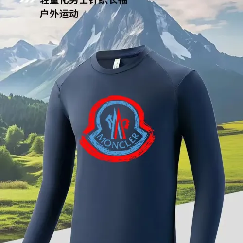 Wholesale Moncler T-Shirts Long Sleeved For Men #1402636 $42.00 USD, Wholesale Quality Replica Moncler T-Shirts
