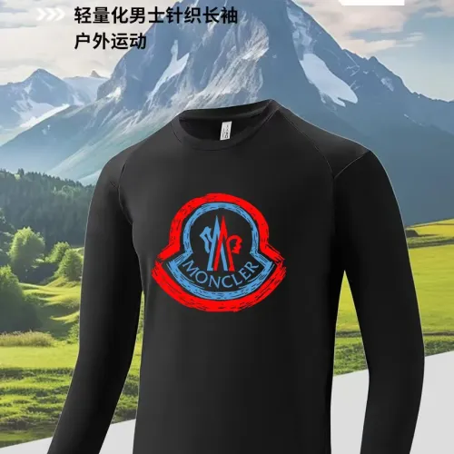 Wholesale Moncler T-Shirts Long Sleeved For Men #1402637 $42.00 USD, Wholesale Quality Replica Moncler T-Shirts
