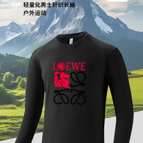 Wholesale LOEWE T-Shirts Long Sleeved For Men #1402643 $42.00 USD, Wholesale Quality Replica LOEWE T-Shirts