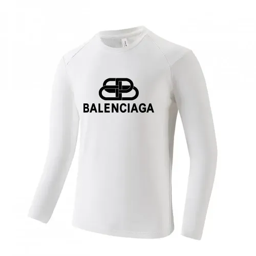 Wholesale Balenciaga T-Shirts Long Sleeved For Men #1402644 $42.00 USD, Wholesale Quality Replica Balenciaga T-Shirts