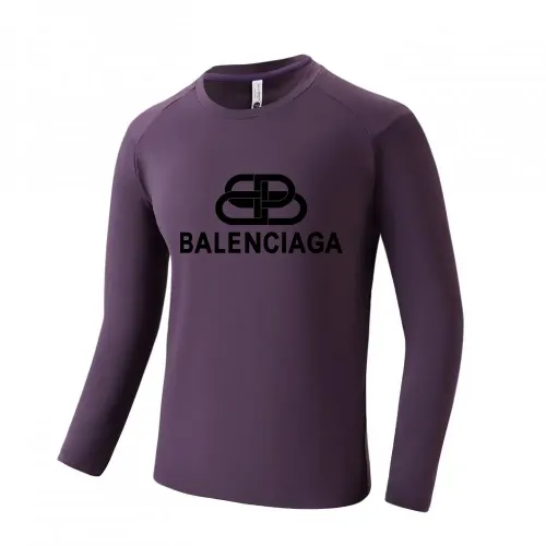 Wholesale Balenciaga T-Shirts Long Sleeved For Men #1402646 $42.00 USD, Wholesale Quality Replica Balenciaga T-Shirts