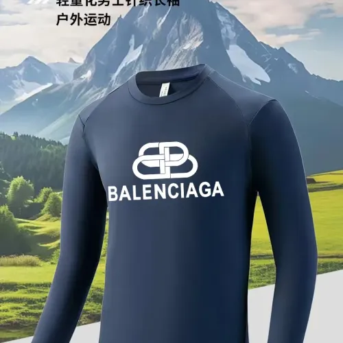 Wholesale Balenciaga T-Shirts Long Sleeved For Men #1402648 $42.00 USD, Wholesale Quality Replica Balenciaga T-Shirts
