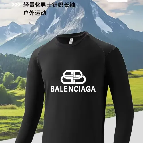 Wholesale Balenciaga T-Shirts Long Sleeved For Men #1402649 $42.00 USD, Wholesale Quality Replica Balenciaga T-Shirts