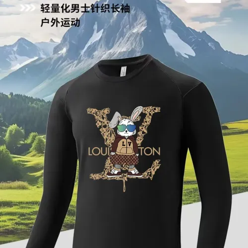 Wholesale Louis Vuitton LV T-Shirts Long Sleeved For Men #1402661 $42.00 USD, Wholesale Quality Replica Louis Vuitton LV T-Shirts