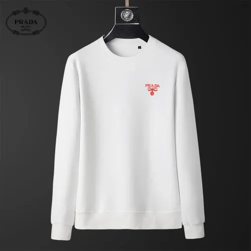 Wholesale Prada Hoodies Long Sleeved For Men #1402662 $39.00 USD, Wholesale Quality Replica Prada Hoodies