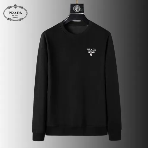Wholesale Prada Hoodies Long Sleeved For Men #1402663 $39.00 USD, Wholesale Quality Replica Prada Hoodies