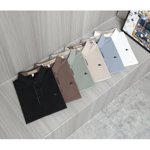 Replica Burberry T-Shirts Short Sleeved For Men #1402761 $48.00 USD for Wholesale