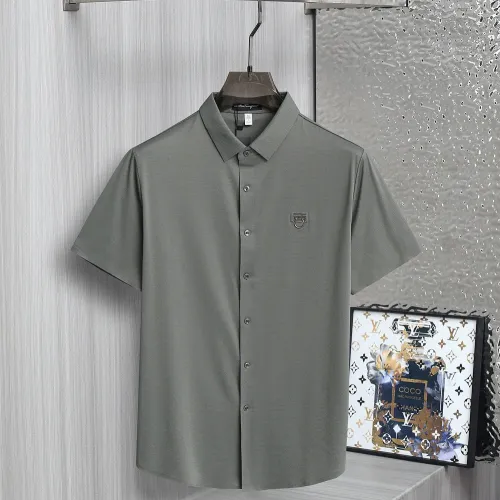 Wholesale Salvatore Ferragamo Shirts Short Sleeved For Men #1402772 $52.00 USD, Wholesale Quality Replica Salvatore Ferragamo Shirts