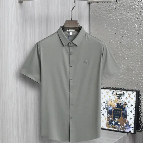 Wholesale Moncler Shirts Short Sleeved For Men #1402777 $52.00 USD, Wholesale Quality Replica Moncler Shirts
