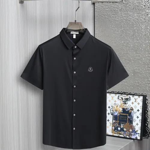 Wholesale Moncler Shirts Short Sleeved For Men #1402779 $52.00 USD, Wholesale Quality Replica Moncler Shirts