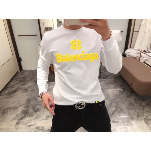 Wholesale Balenciaga Hoodies Long Sleeved For Men #1402801 $48.00 USD, Wholesale Quality Replica Balenciaga Hoodies