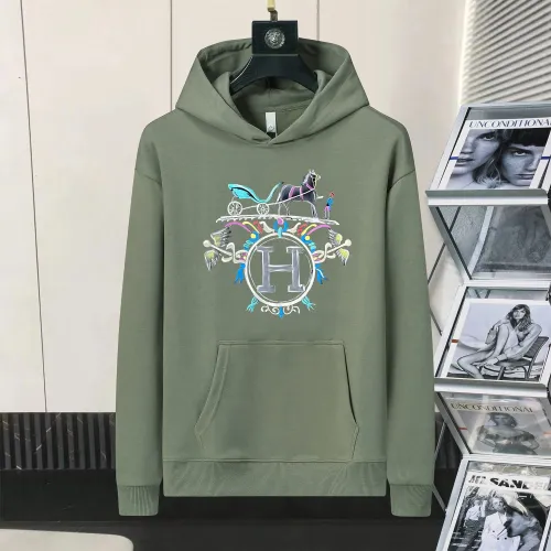 Wholesale Hermes Hoodies Long Sleeved For Men #1403048 $48.00 USD, Wholesale Quality Replica Hermes Hoodies