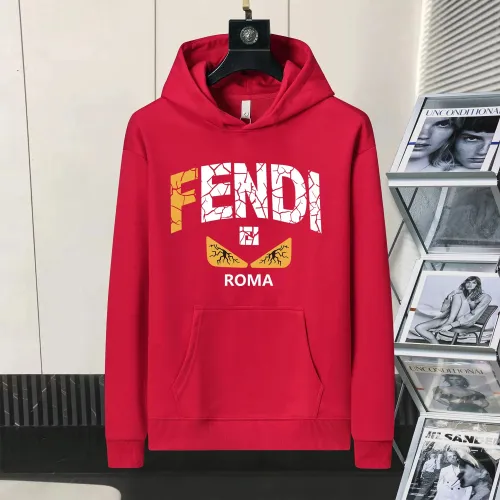 Wholesale Fendi Hoodies Long Sleeved For Men #1403051 $48.00 USD, Wholesale Quality Replica Fendi Hoodies