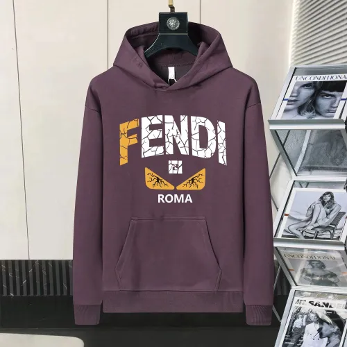 Wholesale Fendi Hoodies Long Sleeved For Men #1403052 $48.00 USD, Wholesale Quality Replica Fendi Hoodies