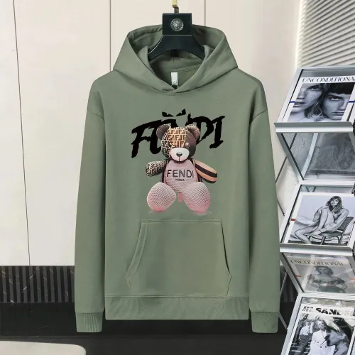 Wholesale Fendi Hoodies Long Sleeved For Men #1403146 $48.00 USD, Wholesale Quality Replica Fendi Hoodies