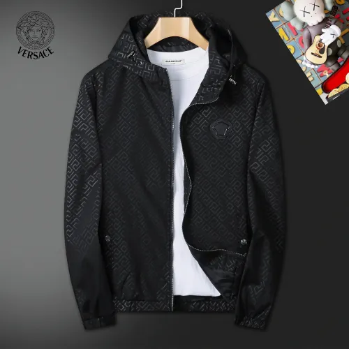 Wholesale Versace Jackets Long Sleeved For Men #1403190 $60.00 USD, Wholesale Quality Replica Versace Jackets