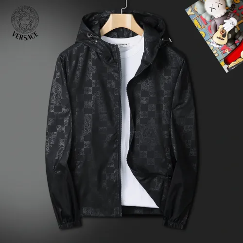 Wholesale Versace Jackets Long Sleeved For Men #1403191 $60.00 USD, Wholesale Quality Replica Versace Jackets