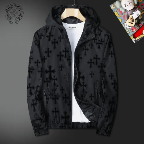 Wholesale Chrome Hearts Jackets Long Sleeved For Men #1403193 $60.00 USD, Wholesale Quality Replica Chrome Hearts Jackets