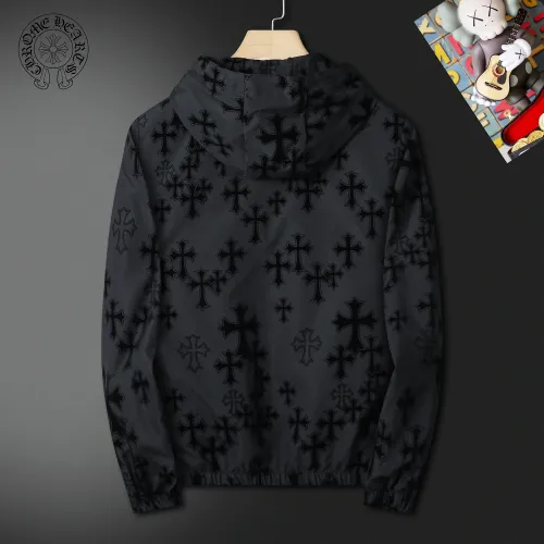Replica Chrome Hearts Jackets Long Sleeved For Men #1403193 $60.00 USD for Wholesale