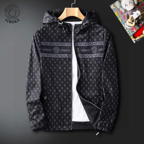 Wholesale Versace Jackets Long Sleeved For Men #1403194 $60.00 USD, Wholesale Quality Replica Versace Jackets