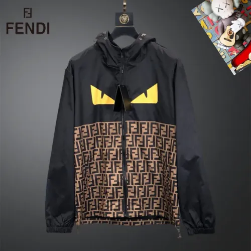 Wholesale Fendi Jackets Long Sleeved For Men #1403196 $60.00 USD, Wholesale Quality Replica Fendi Jackets