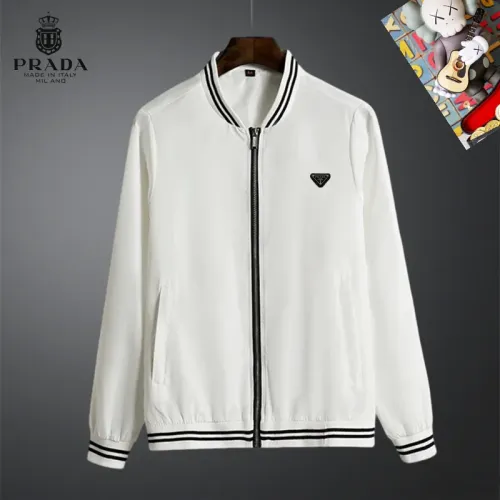 Wholesale Prada Jackets Long Sleeved For Men #1403214 $60.00 USD, Wholesale Quality Replica Prada Jackets