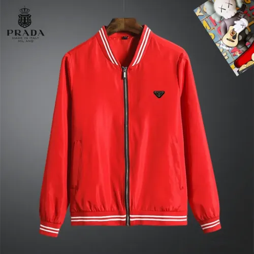 Wholesale Prada Jackets Long Sleeved For Men #1403215 $60.00 USD, Wholesale Quality Replica Prada Jackets