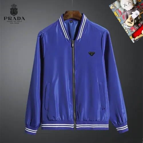 Wholesale Prada Jackets Long Sleeved For Men #1403216 $60.00 USD, Wholesale Quality Replica Prada Jackets
