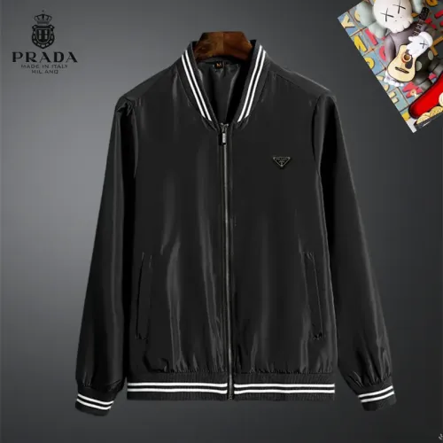 Wholesale Prada Jackets Long Sleeved For Men #1403218 $60.00 USD, Wholesale Quality Replica Prada Jackets