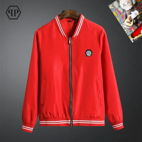 Wholesale Philipp Plein PP Jackets Long Sleeved For Men #1403221 $60.00 USD, Wholesale Quality Replica Philipp Plein PP Jackets